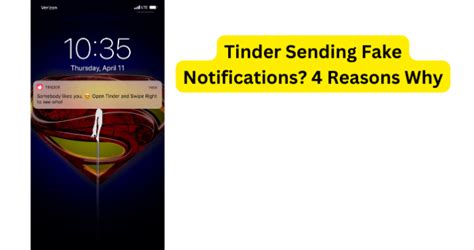 tinder fake like notification